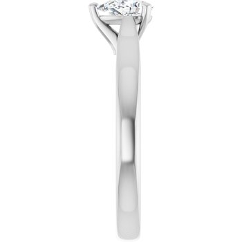 The Mia 0.50ct Pear cut Lab Grown Diamond Solitaire Engagement Ring