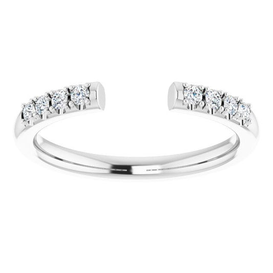 0.16ct Lab Grown Diamond Open Ring