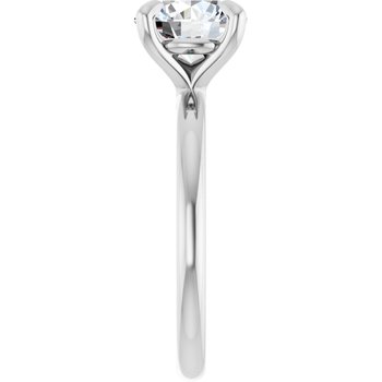 The Emma 2.00ct Round cut Lab Grown Diamond Solitaire Engagement Ring