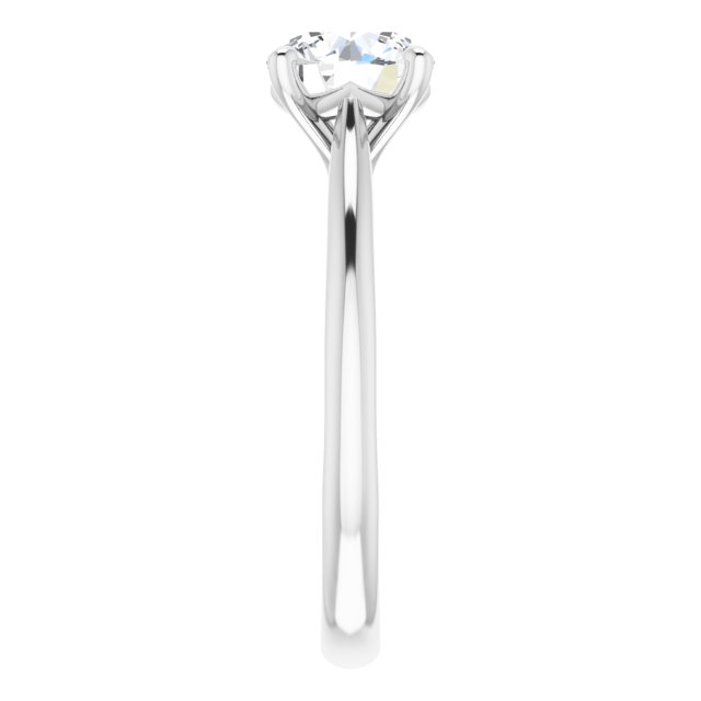 The Alice 1.50ct Round cut Lab Grown Diamond Solitaire Engagement Ring