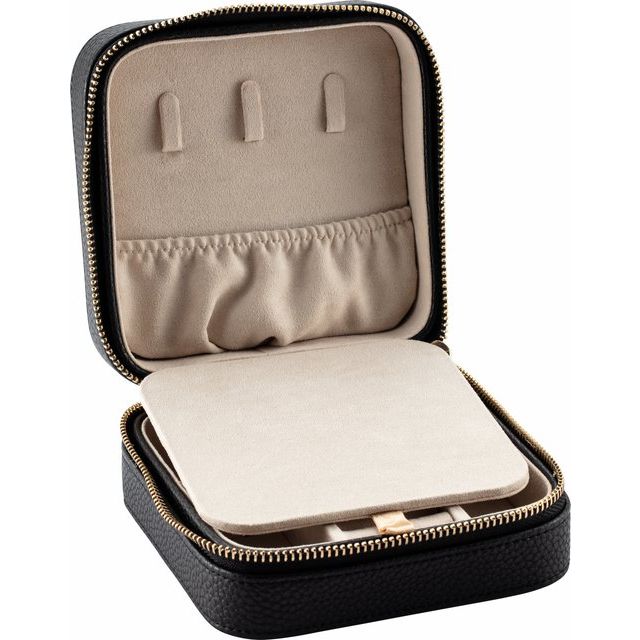 Leather Mirror Travel Case