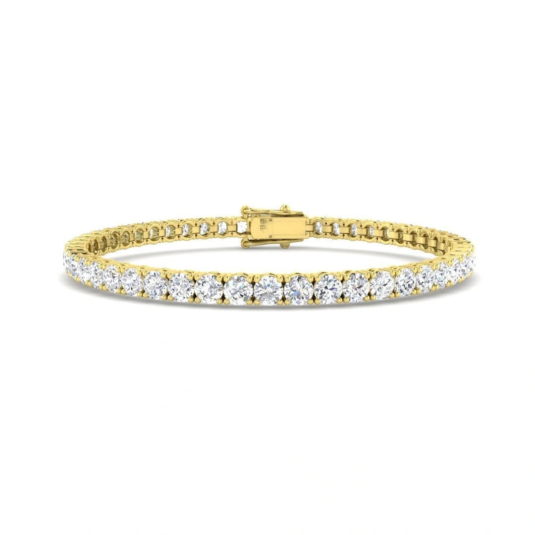 8.00ct Lab Grown Diamond Tennis Bracelet in 9k Gold