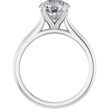 The Aria 2.00ct Round cut Lab Grown Diamond Solitaire Engagement Ring