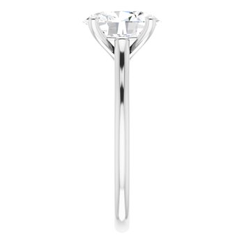 The Aria 2.00ct Oval cut Lab Grown Diamond Solitaire Engagement Ring