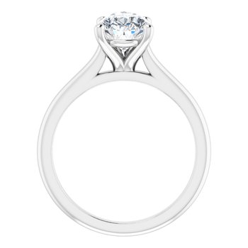 The Aria 2.00ct Pear cut Lab Grown Diamond Solitaire Engagement Ring