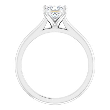 The Aria 1.00ct Princess cut Lab Grown Diamond Solitaire Engagement Ring