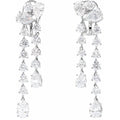 9.50ct Lab Grown Diamond Chandelier Drop Earrings in 14k Gold