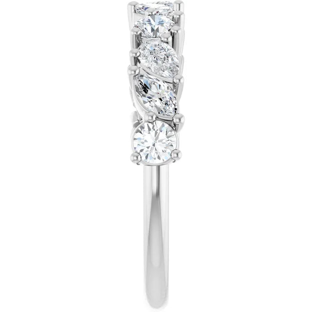 0.95ct Multishape Lab Grown Diamond Ring