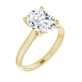 The Mia 2.00ct Oval cut Lab Grown Diamond Solitaire Engagement Ring