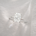 The Emma 3.00ct Radiant cut Lab Grown Diamond Solitaire Engagement Ring