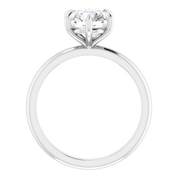 The Anna 1.50ct Round cut Lab Grown Diamond Solitaire Engagement Ring