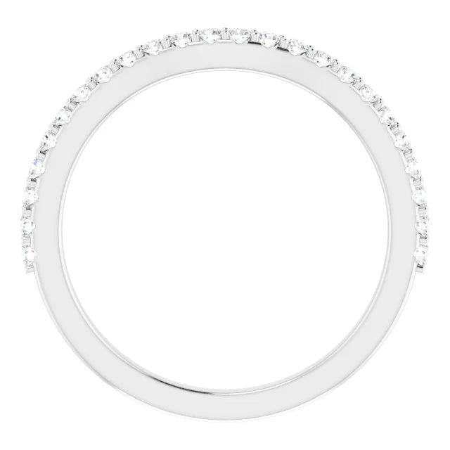 The Natasha 0.36ct Lab Grown Diamond Wedding Ring