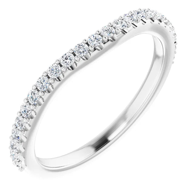 The Natasha 0.36ct Lab Grown Diamond Wedding Ring