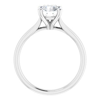 The Mia 1.50ct Round cut Lab Grown Diamond Solitaire Engagement Ring