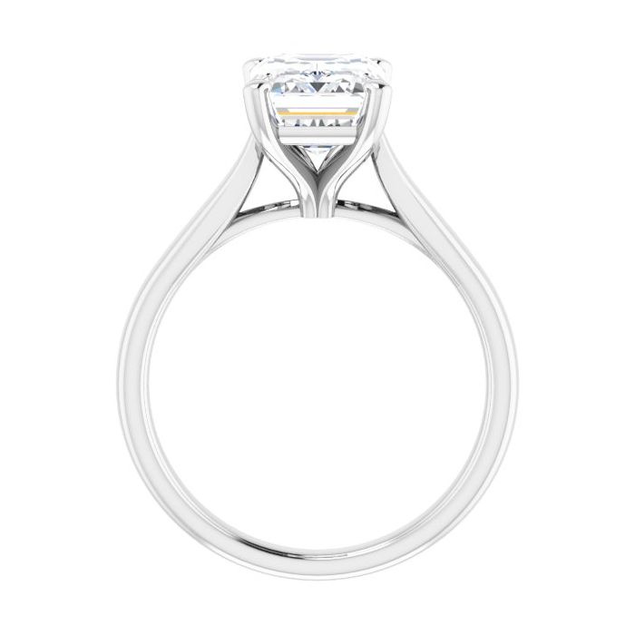 The Mia 2.00ct Emerald cut Lab Grown Diamond Solitaire Engagement Ring