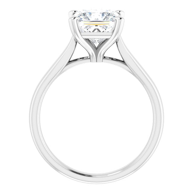 The Mia 2.00ct Princess cut Lab Grown Diamond Solitaire Engagement Ring