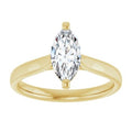 The Mia 1.00ct Marquise cut Lab Grown Diamond Solitaire Engagement Ring