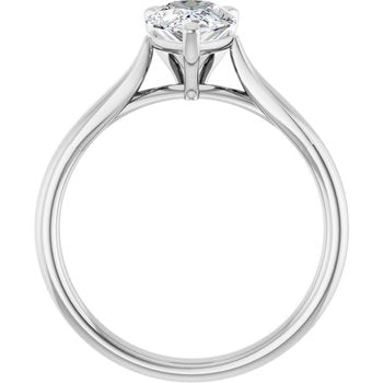 The Mia 1.50ct Pear cut Lab Grown Diamond Solitaire Engagement Ring