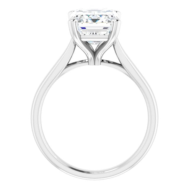 The Mia 3.00ct Emerald cut Lab Grown Diamond Solitaire Engagement Ring