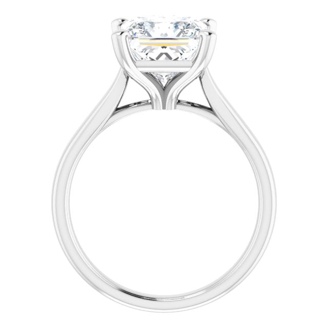 The Mia 3.00ct Princess cut Lab Grown Diamond Solitaire Engagement Ring