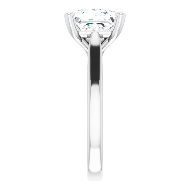 The Mia 3.00ct Princess cut Lab Grown Diamond Solitaire Engagement Ring