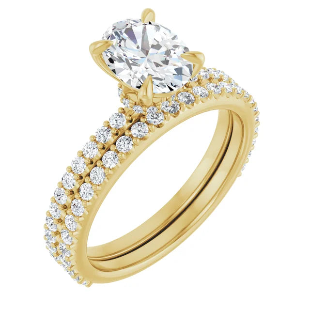 The Amelia 0.38ct Lab Grown Diamond Wedding Ring
