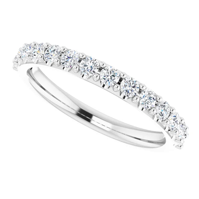 The Phoebe Wedding Band 0.50ct Lab Grown Diamond