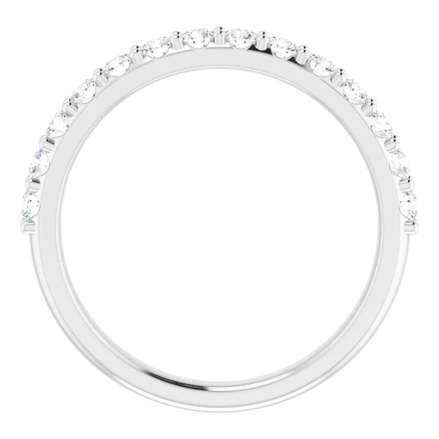 The Phoebe Wedding Band 0.50ct Lab Grown Diamond