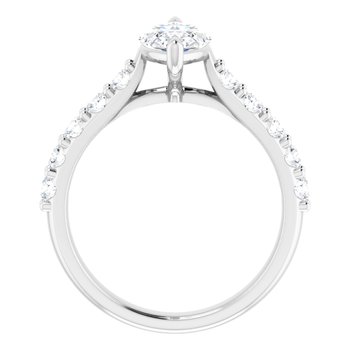 The Phoebe 2.36ctw Marquise cut Lab Grown Diamond Engagement Ring