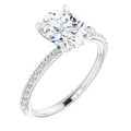 The Harriet 1.72ctw Oval cut Lab Grown Diamond Engagement Ring