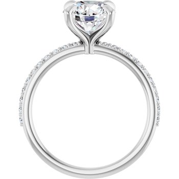 The Harriet 2.22ctw Round cut Lab Grown Diamond Engagement Ring