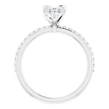 The Harriet 1.72ctw Pear cut Lab Grown Diamond Engagement Ring