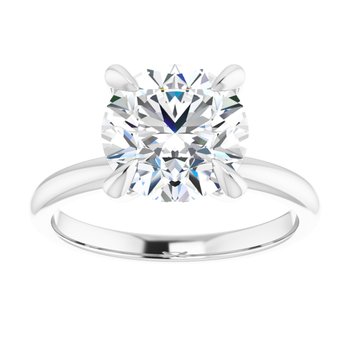 The Emma 3.00ct Round cut Lab Grown Diamond Solitaire Engagement Ring