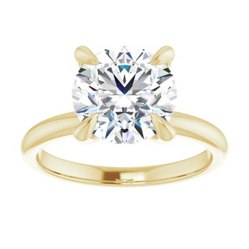 The Emma 3.00ct Round cut Lab Grown Diamond Solitaire Engagement Ring