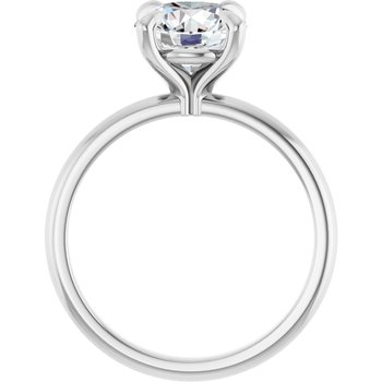 The Emma 2.00ct Round cut Lab Grown Diamond Solitaire Engagement Ring