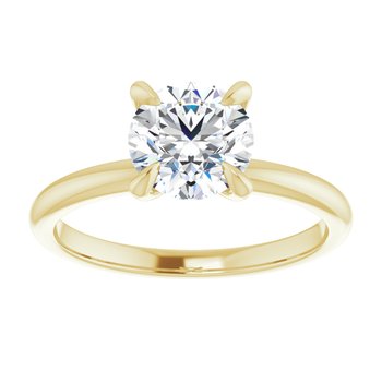 The Emma 1.50ct Round cut Lab Grown Diamond Solitaire Engagement Ring