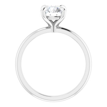 The Emma 1.50ct Round cut Lab Grown Diamond Solitaire Engagement Ring