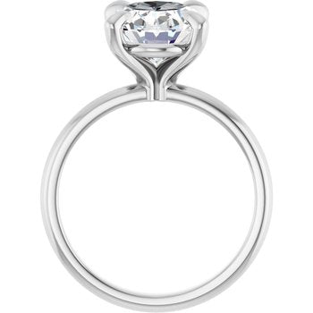 The Emma 3.00ct Oval cut Lab Grown Diamond Solitaire Engagement Ring