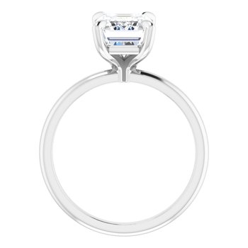 The Emma 2.00ct Radiant cut Lab Grown Diamond Solitaire Engagement Ring