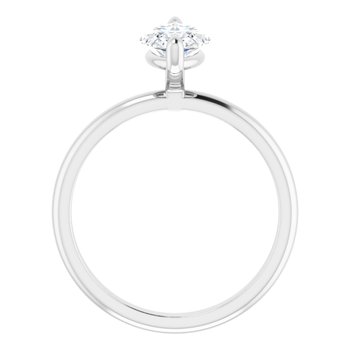 The Emma 1.50ct Marquise cut Lab Grown Diamond Solitaire Engagement Ring