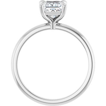 The Emma 1.00ct Princess cut Lab Grown Diamond Solitaire Engagement Ring