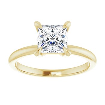 The Emma 1.50ct Princess cut Lab Grown Diamond Solitaire Engagement Ring