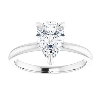 The Emma 1.50ct Pear cut Lab Grown Diamond Solitaire Engagement Ring