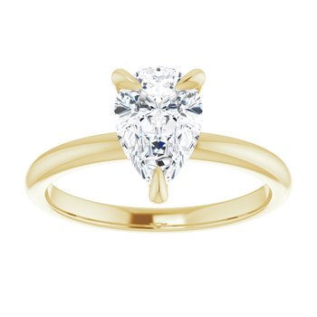 The Emma 1.50ct Pear cut Lab Grown Diamond Solitaire Engagement Ring