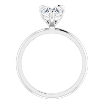 The Emma 2.00ct Pear cut Lab Grown Diamond Solitaire Engagement Ring