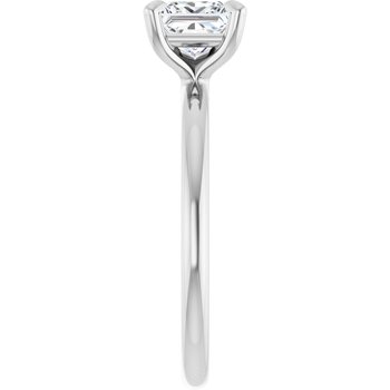 The Emma 1.00ct Princess cut Lab Grown Diamond Solitaire Engagement Ring