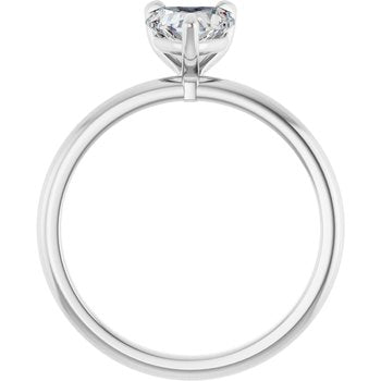 The Emma 1.00ct Heart cut Lab Grown Diamond Solitaire Engagement Ring