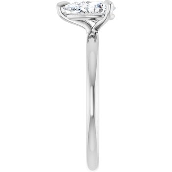 The Emma 1.00ct Pear cut Lab Grown Diamond Solitaire Engagement Ring