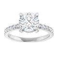 The Carolina 1.90ctw Round cut Lab Grown Diamond Engagement Ring
