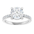 The Carolina 2.45ctw Round cut Lab Grown Diamond Engagement Ring